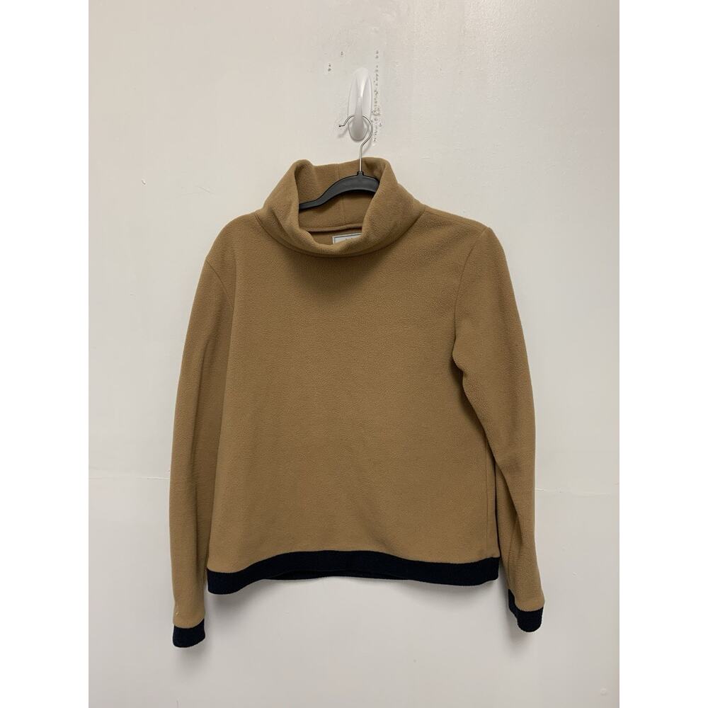 Dudley Stephens Park Slope Turtleneck Velo Fleece Sweater Medium